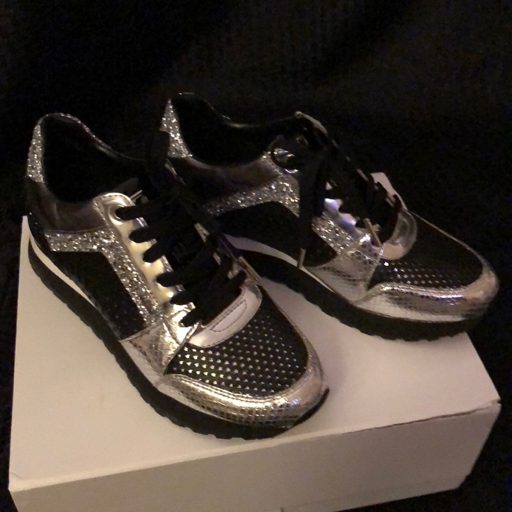 Michael Kors bling casual sneakers! EUC!